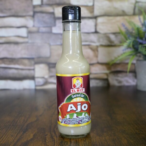 SALSA DE AJO EL REY